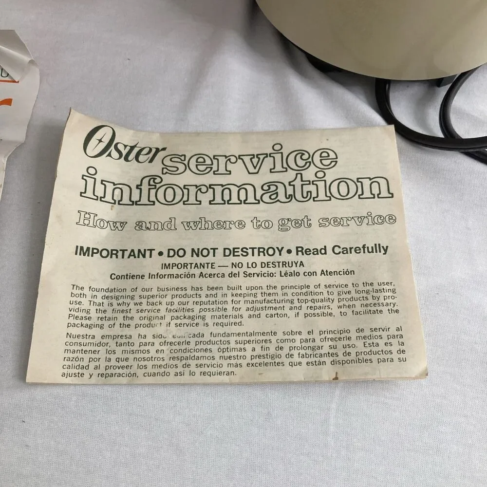 Oster vintage citrus